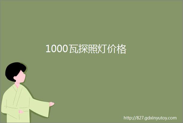 1000瓦探照灯价格